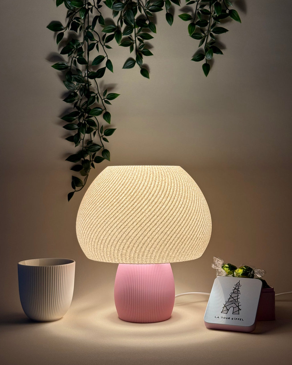 Twisted Mushroom Pink