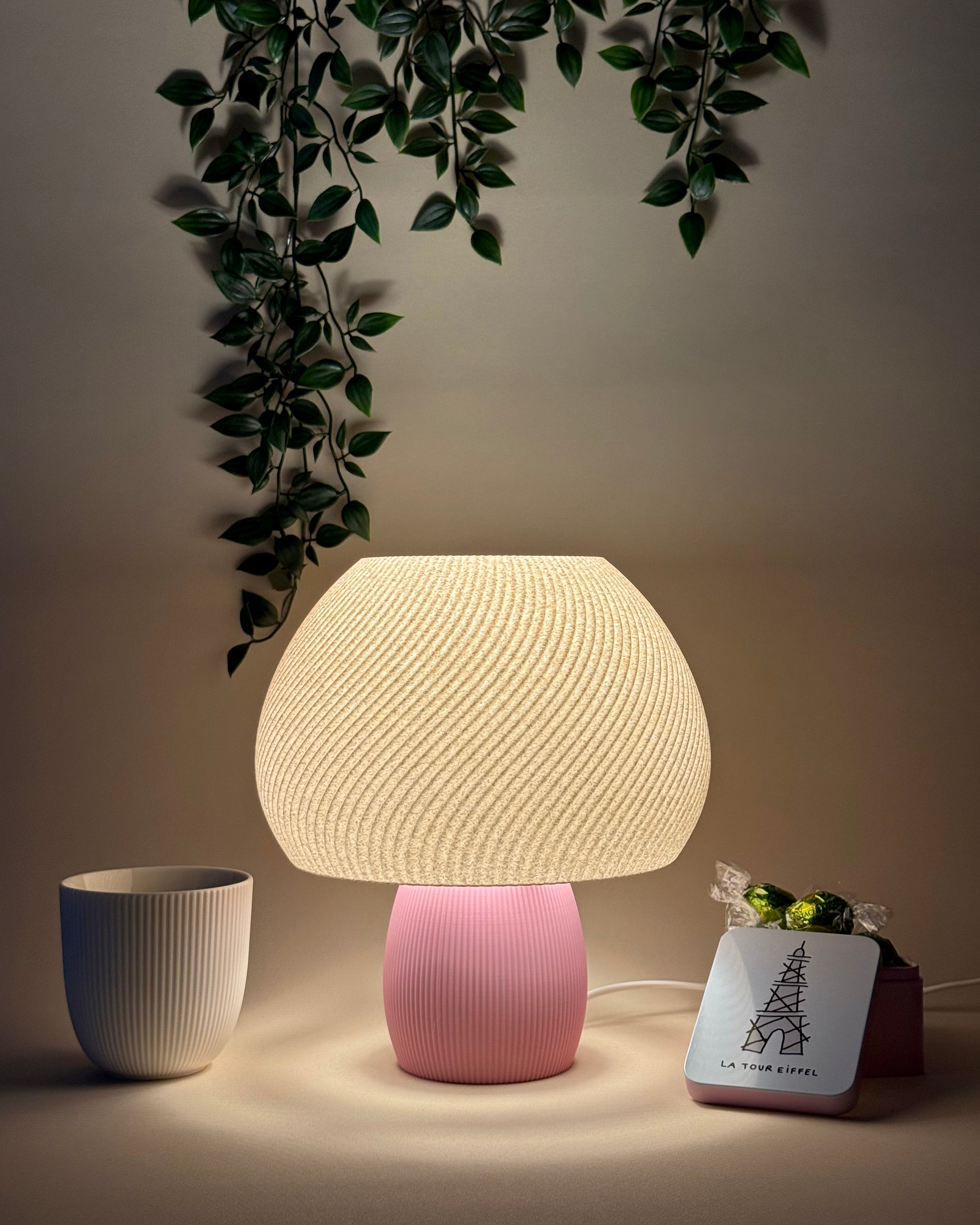 Twisted Mushroom Pink