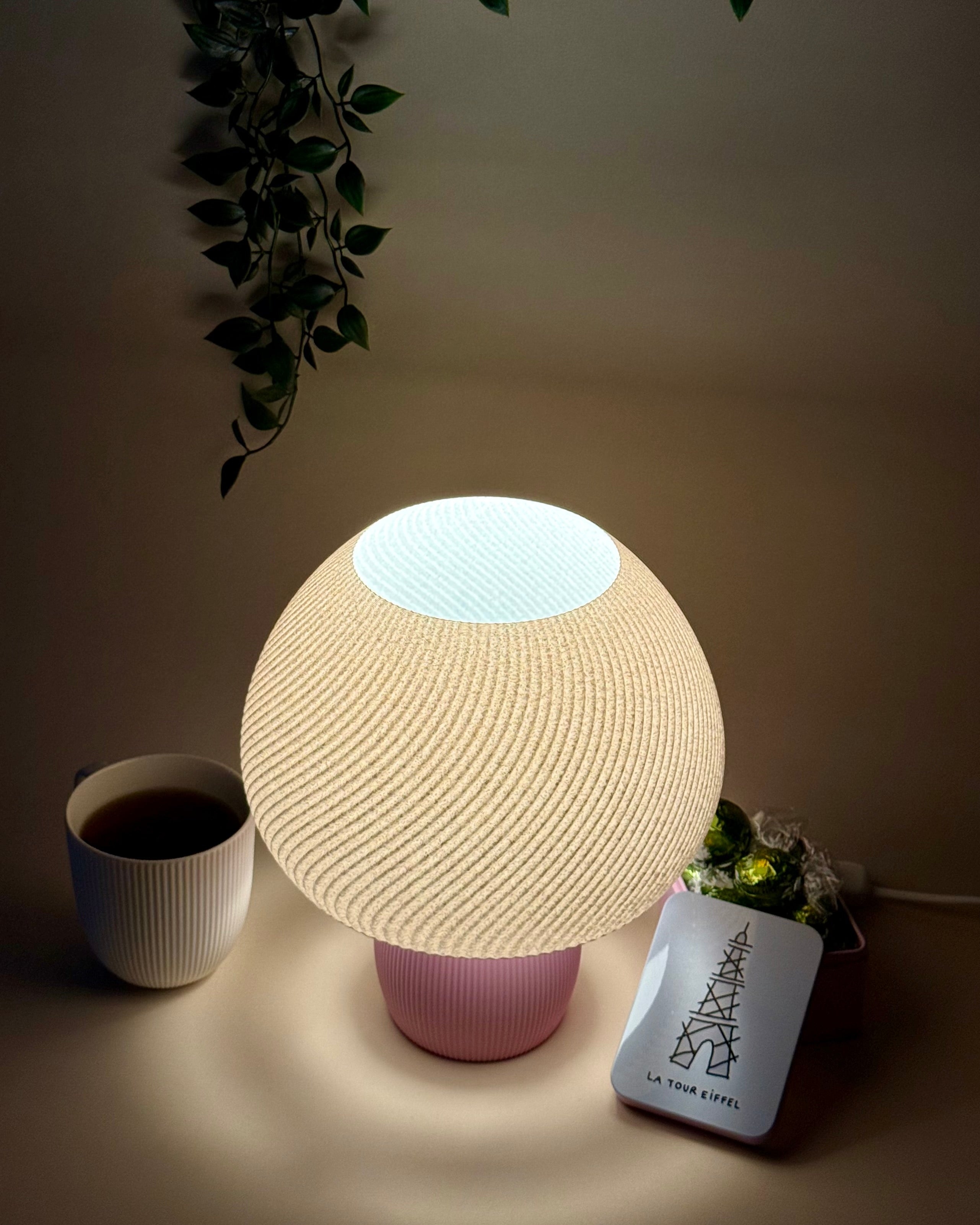 Twisted Mushroom Pink