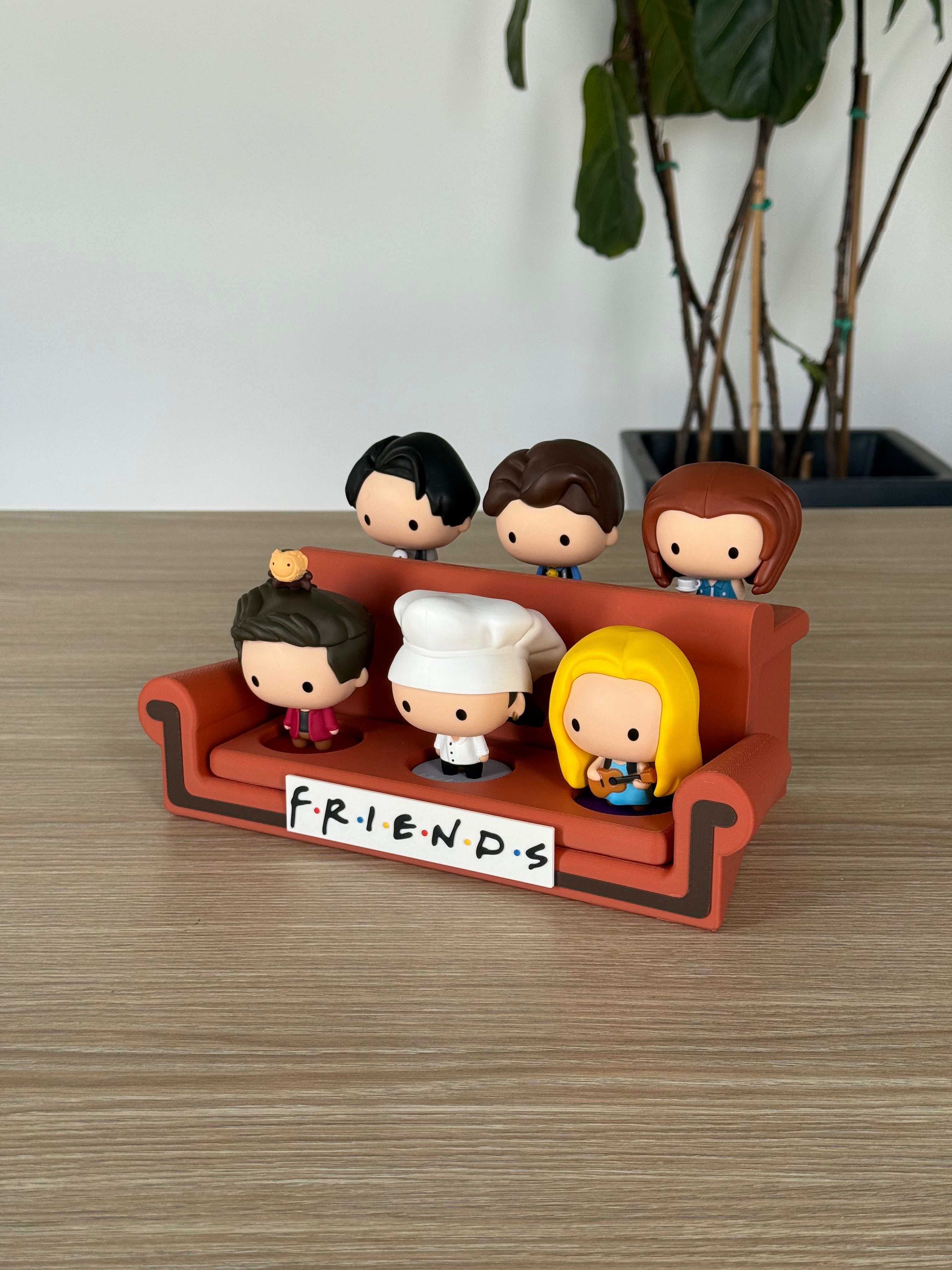 Couch stand for the Friends Happy Meal figurine series