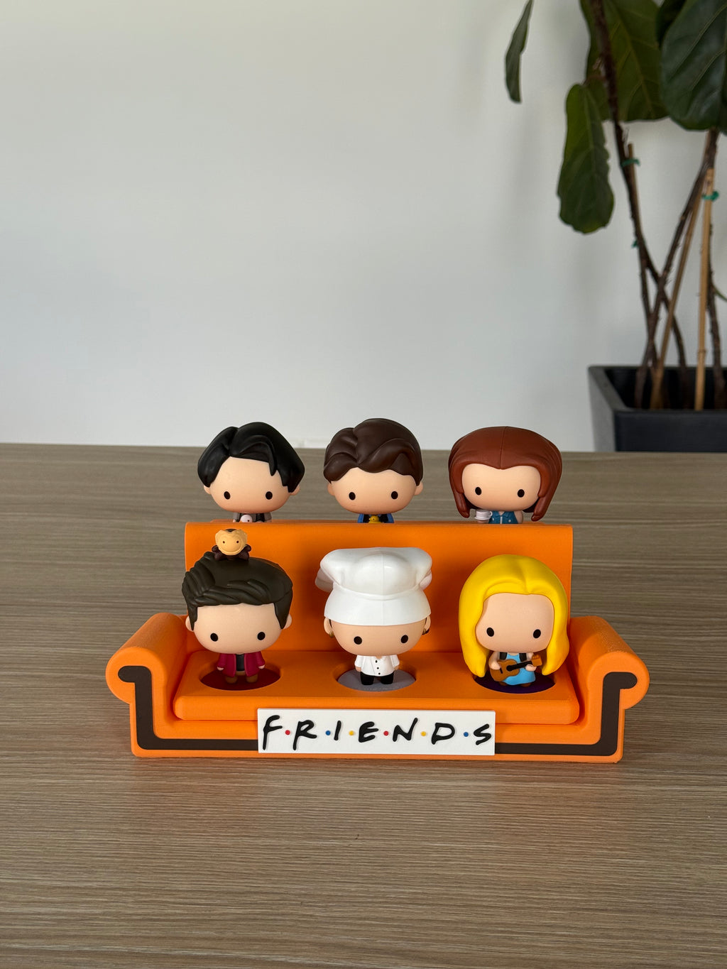 Couch stand for the Friends Happy Meal figurine series