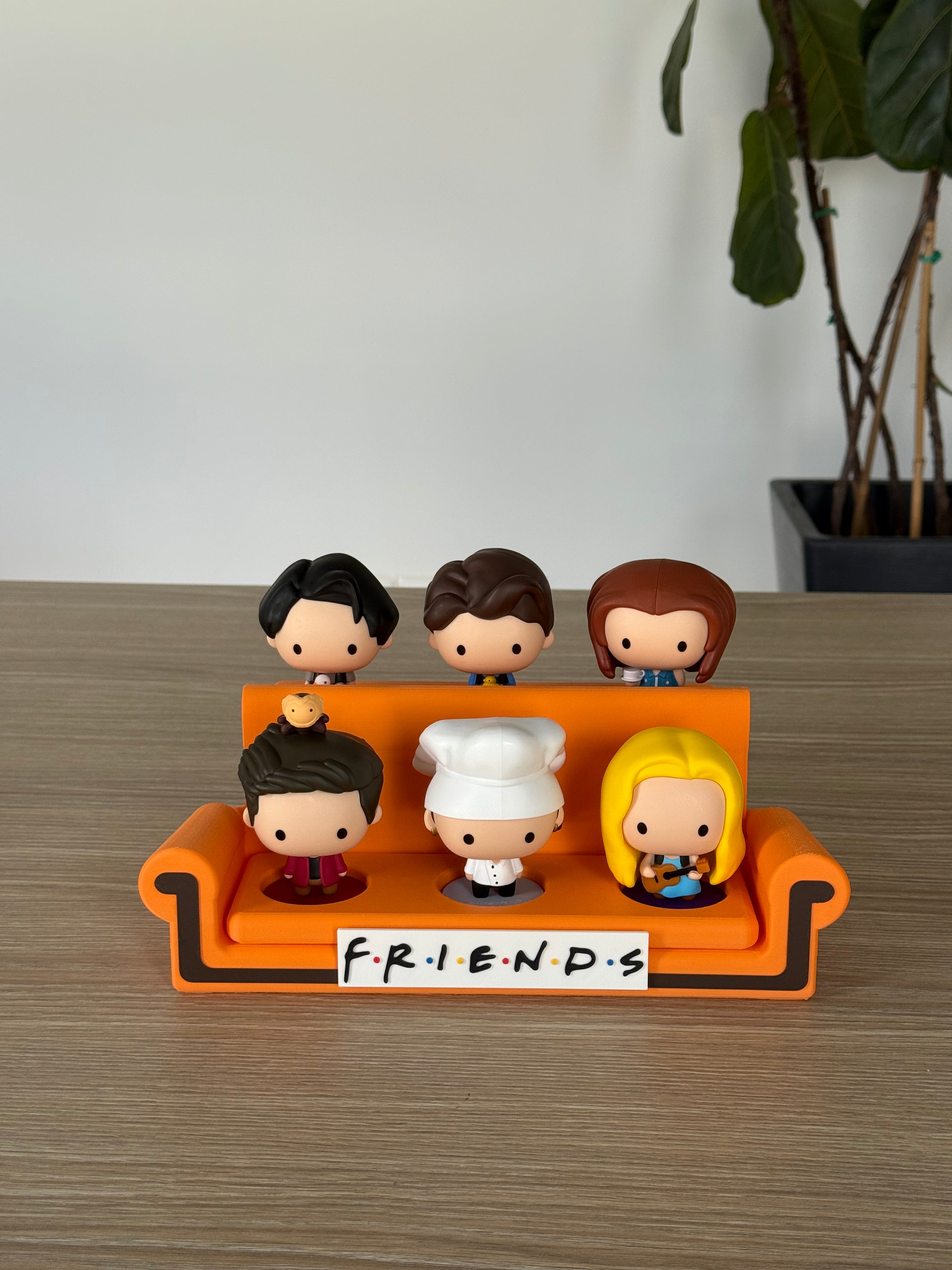 Couch stand for the Friends Happy Meal figurine series