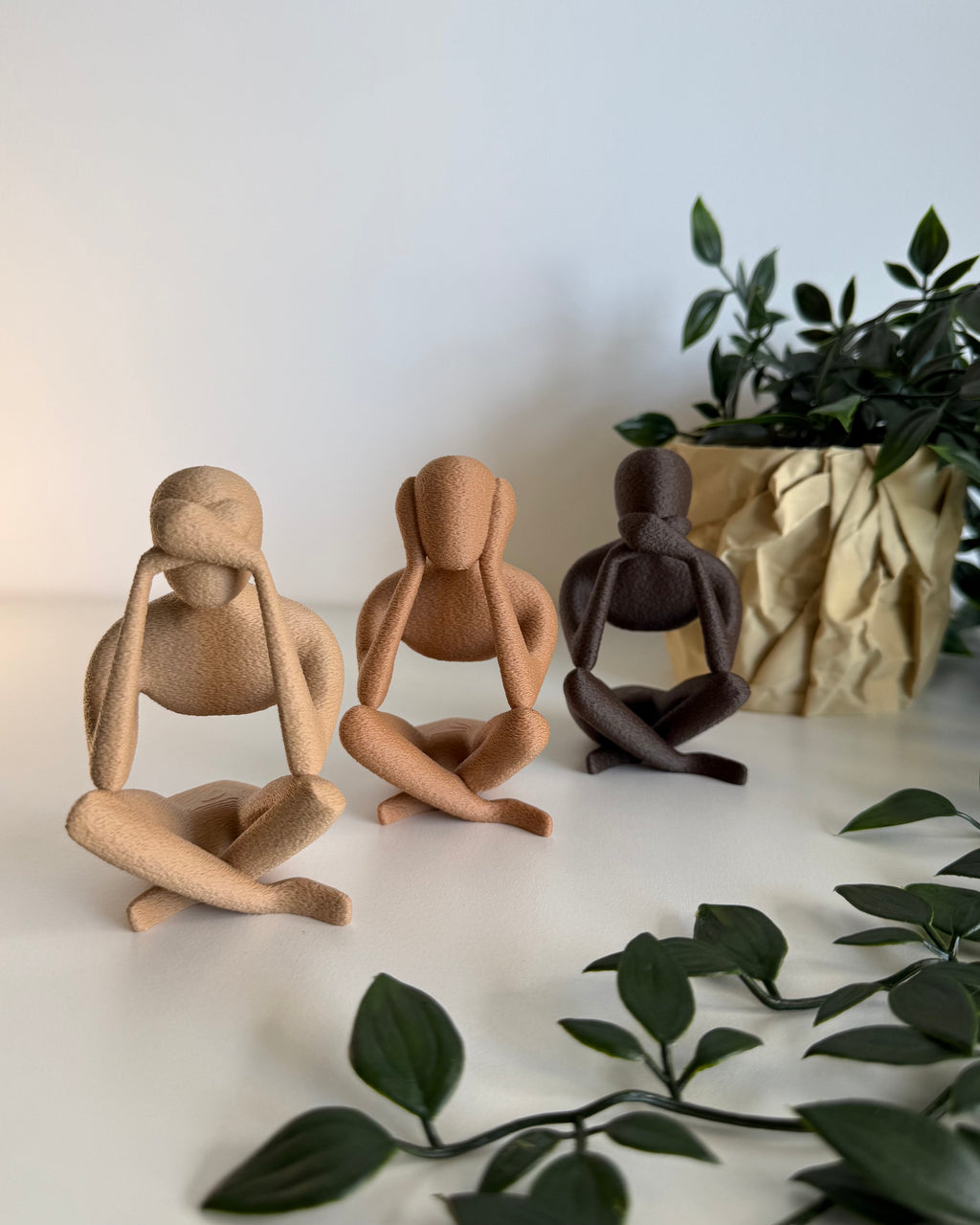 Figurines set "no Evil"