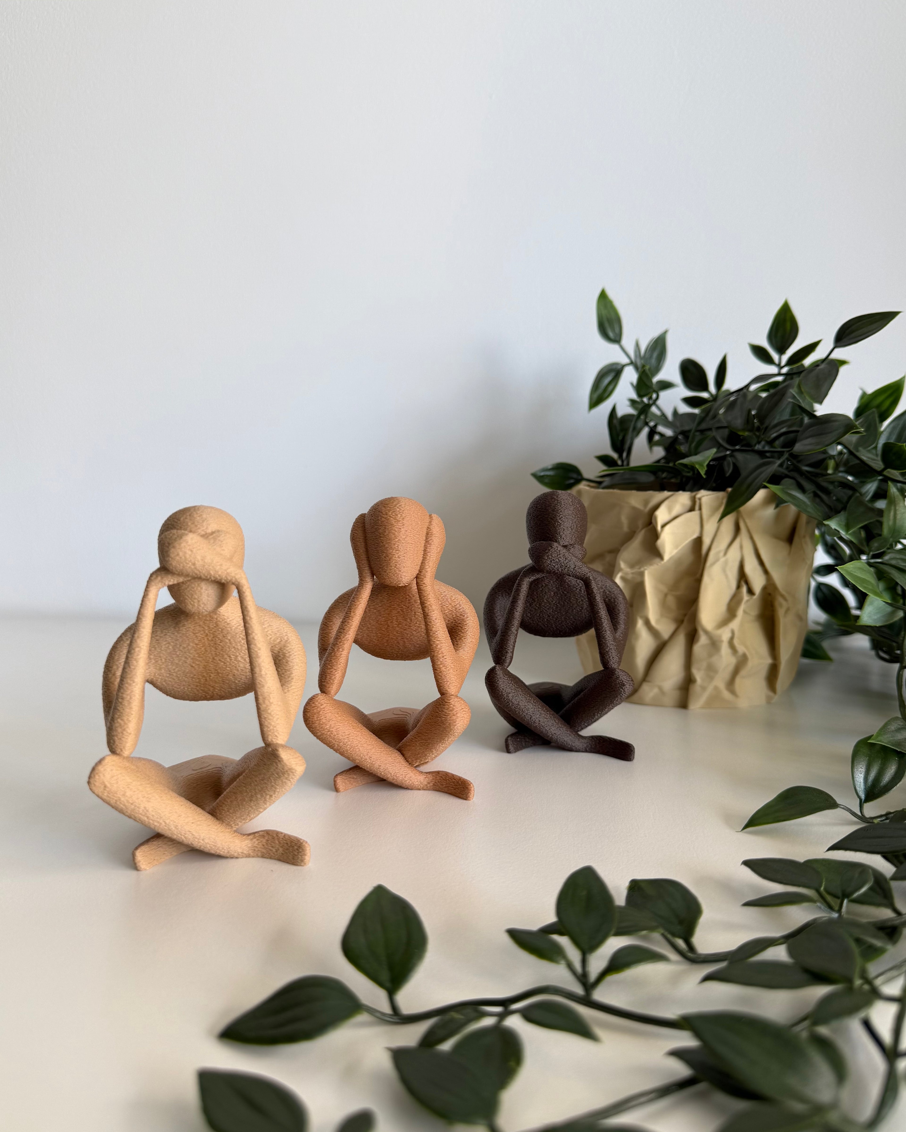 Figurines set "no Evil"